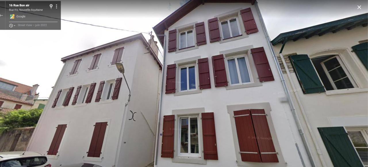 Biarritz Centre, Pres Avenue De Verdun, Cosy Apt 2 Pieces , Salon , Chambre Separe, Rue Tres Calme A 10 Minutes A Pied De La Grande Plage Buitenkant foto