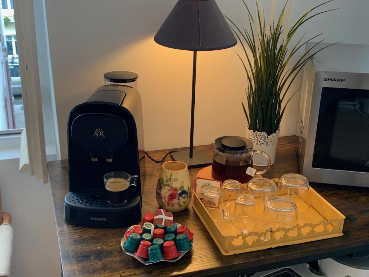 Biarritz Centre, Pres Avenue De Verdun, Cosy Apt 2 Pieces , Salon , Chambre Separe, Rue Tres Calme A 10 Minutes A Pied De La Grande Plage Buitenkant foto