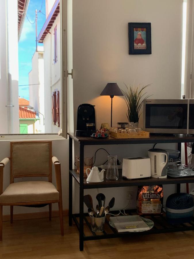 Biarritz Centre, Pres Avenue De Verdun, Cosy Apt 2 Pieces , Salon , Chambre Separe, Rue Tres Calme A 10 Minutes A Pied De La Grande Plage Buitenkant foto